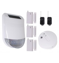 HY Solar Wireless Siren Alarm Kit 2
