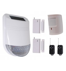 HY Solar Wireless Siren House Alarm Kit 5