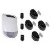 Wireless Outdoor Alarm (150m) – 4 PIRs Motion Detectors with Solar Siren Security System (HY)