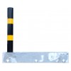 Black & Yellow Fold Away (coffin) Parking Post