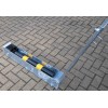 Black & Yellow Fold Away Parking Post
