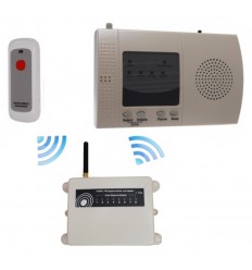 Extra Long Range (1800 metre) Wireless 'S' Alert System with Internal Push Button