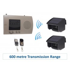 600 metre Solar Twin PIR for the Wireless Driveway Alarm 