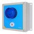 Wireless Alarm 'S' Type Siren Control Panel with Adjustable Siren & Blue Flashing LED