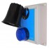 Wireless Alarm 'S' Type Siren Control Panel with 118 Decibel Siren & Blue Flashing LED
