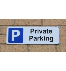 External Private Parking Wall Sign