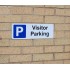 External Visitor Parking Wall Sign