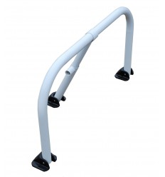 White Fold Down Hoop Barrier & Integral Lock (001-3790 K/D, 001-3780 K/A)