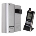 Wireless Door Intercom (UltraCom2 No keypad) Silver Caller Station