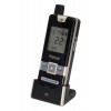 Portable Handset for the Wireless Gate & Door Intercom (UltraCom2 No Keypad) Silver & Black Hood 