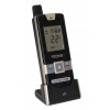 Portable Handset for the Wireless Gate & Door Intercom (UltraCom2 No Keypad) Silver & Black Hood 