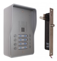 8 x Apartment 3G GSM Audio Intercom