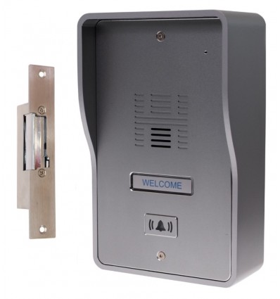 3G GSM Audio Intercom with Electric Door Latch (fail safe model) 