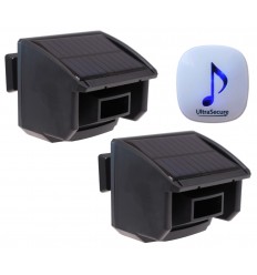 DA600 Wireless Garden & Driveway Alarm with 2 x PIR's