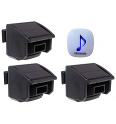 DA600 Wireless Garden & Driveway Alarm with 3 x PIR's