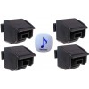 DA600 Wireless Garden & Driveway Alarm & 4 x PIR's