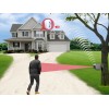 DA600 Wireless Garden & Driveway Alarm & 4 x PIR's