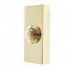 Brass Finish Push Button for the Long Range 800 metre Wireless Doorbell 