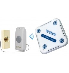 Long Range Wireless Doorbell Brass Push Button