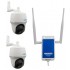 4G Wireless UltraCAM Router with 2 x Reolink Pan & Tilt Argus Wifi Cameras