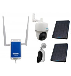 4G Wireless UltraCAM CCTV Camera Kit for Remote Buildings