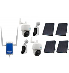 4G Wireless UltraCAM CCTV Camera Kit for Remote Buildings