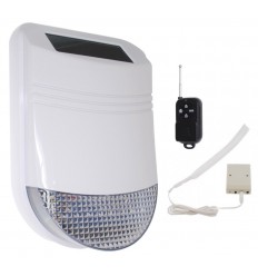 HY Solar Wireless Siren Water Alarm