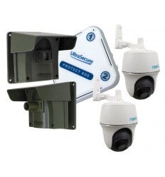 2 x PIR Protect-800 Wireless Driveway Alert with 2 x Wifi PT Cameras