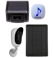 DA600 Wireless Garden & Driveway Alarm with Battery Wifi Camera