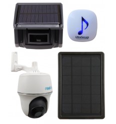 DA600 Wireless Garden & Driveway Alarm with Solar P + T Wifi Camera