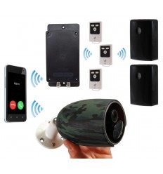 UltraDIAL Battery Covert GSM Alarm & Battery 4G Camera