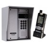 Wireless Gate & Door Intercom with Keypad (UltraCom2) Silver & Silver Hood 