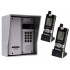 Wireless Gate & Door Intercom with Keypad & 2 x Handsets (UltraCom2) Silver & Silver Hood 