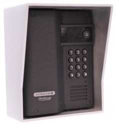 Additional UltraCOM2 Caller Station (with keypad) Black with Silver Hood.