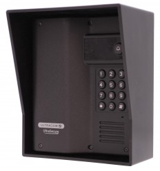 Additional UltraCOM2 Caller Station (with keypad) Black with Black Hood.