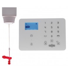 KP9 3G GSM Wireless Disabled Toilet Pull Switch Alarm