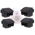 4 x PIR DA600-T Wireless Garden & Driveway Alarm