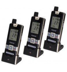 UltraCom2 600 metre 3 x Handset Wireless Intercom System