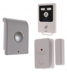 BT Wireless Door Alarm & Internal Siren (battery powered).