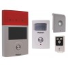 Wireless Battery-Powered Alarm with Motion Detector, 2 Sirens & Solar-Powered Outdoor Siren (BT Range)