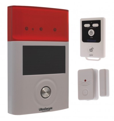 BT Wireless Door Alarm & External Solar Siren 