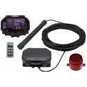 Metal Detecting Driveway Alarm & Outdoor Receiver with Adj Siren