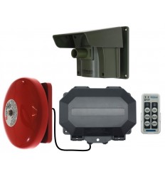 Long Range Wireless Driveway PIR Alarm with Outdoor Receiver & Loud Bell