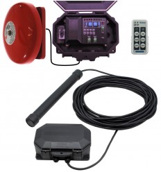 Metal Detecting Driveway Alarm & Outdoor Receiver & Bell