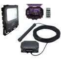 Flood Light with a Metal Detecting Driveway Alarm & Outdoor Receiver