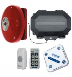 Wireless Commercial Bell Kit with additional Chime Receiver