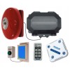 Wireless Commercial Bell Kit inc H/Duty Push Button & Loud Bell (adjustable duration) & Additional Chime Receiver