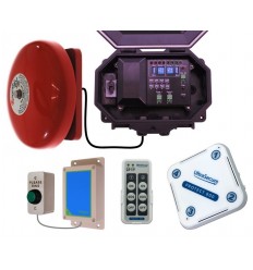 Wireless Commercial Door Bell with additional Chime Receiver