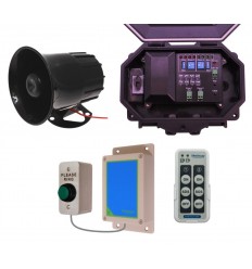 Wireless Commercial Siren Kit with Heavy Duty Push Button