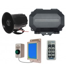 Wireless Commercial Siren Kit with Heavy Duty Push Button